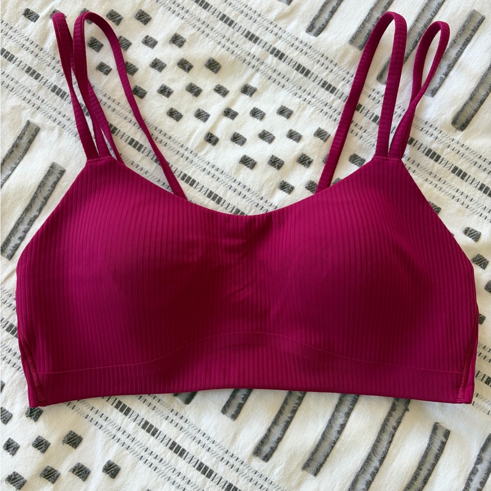 Lululemon Ribbed Like a Cloud - Berry Rumble